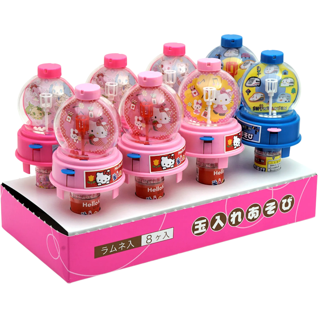 Weed Sanrio Series Ball Toss Game Toy With Ramune Candy 3g