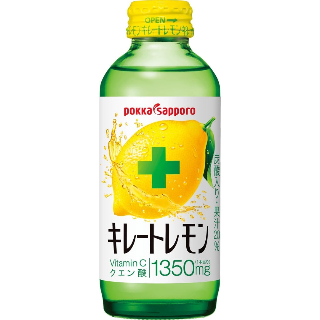 Pokka Sapporo Chelate Lemon Sparkling Lemon Drink 155ml*6 - product image 2
