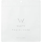 W. White Facial Treatment Mask Radiant Clarity & Hydration 30 Sheets