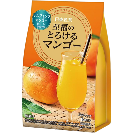 Nittoh Tea Shifuku Melting Alphonso Mango Instant Drink 80g