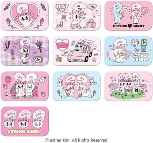 Heart Esther Bunny Slide Can Ramune Candy 6g