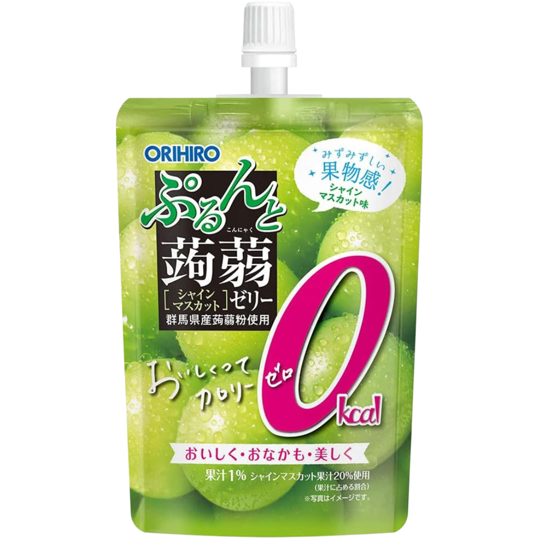 Orihiro Konjac Jelly Muscat 0kcal 130g