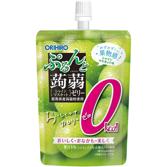 Orihiro Konjac Jelly Muscat 0kcal 130g