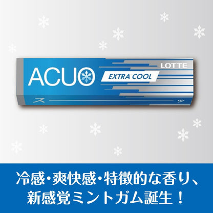 Lotte ACUO Extra Cool Mint Gum 14pcs