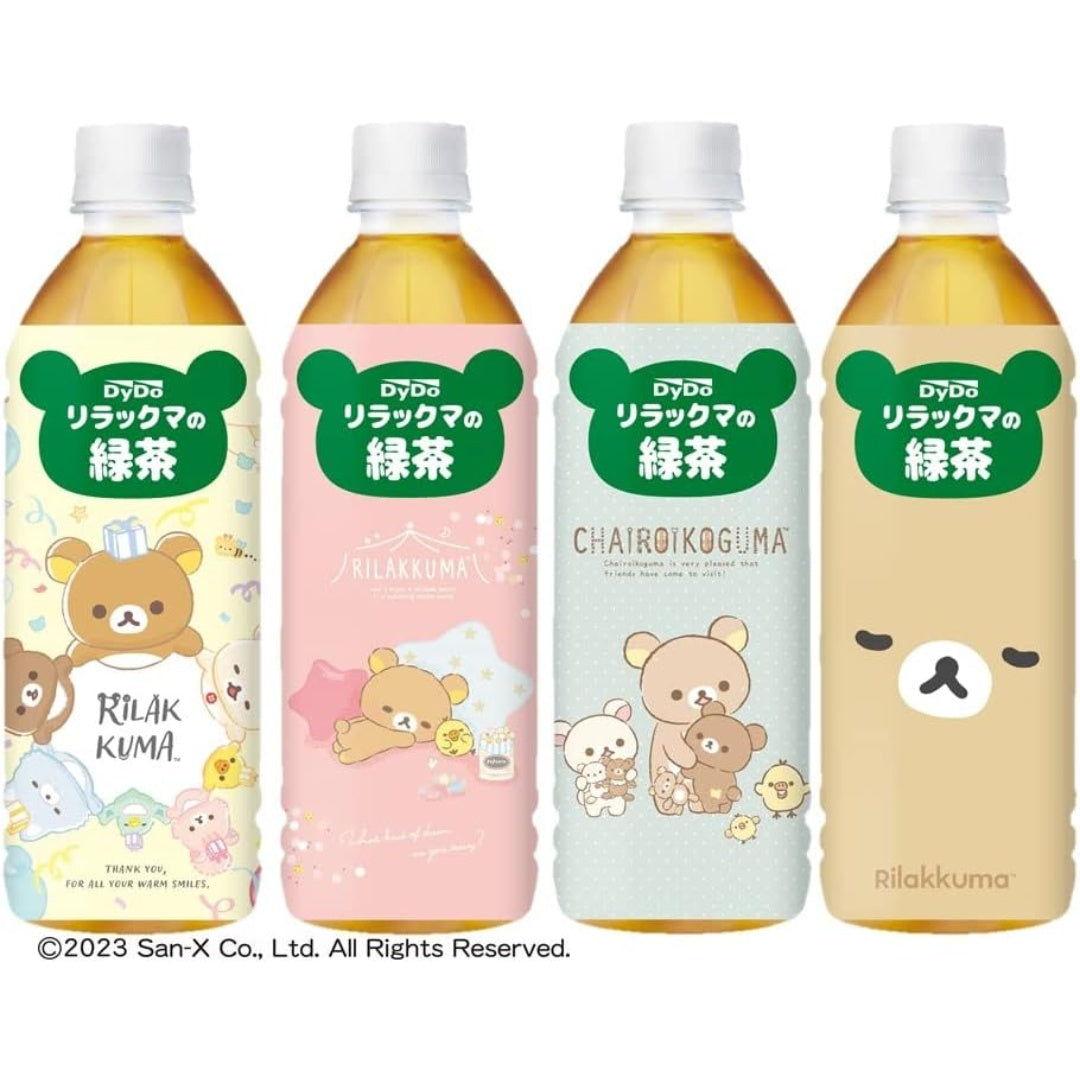 DyDo Rilakkuma Series Japanese Green Tea 500ml