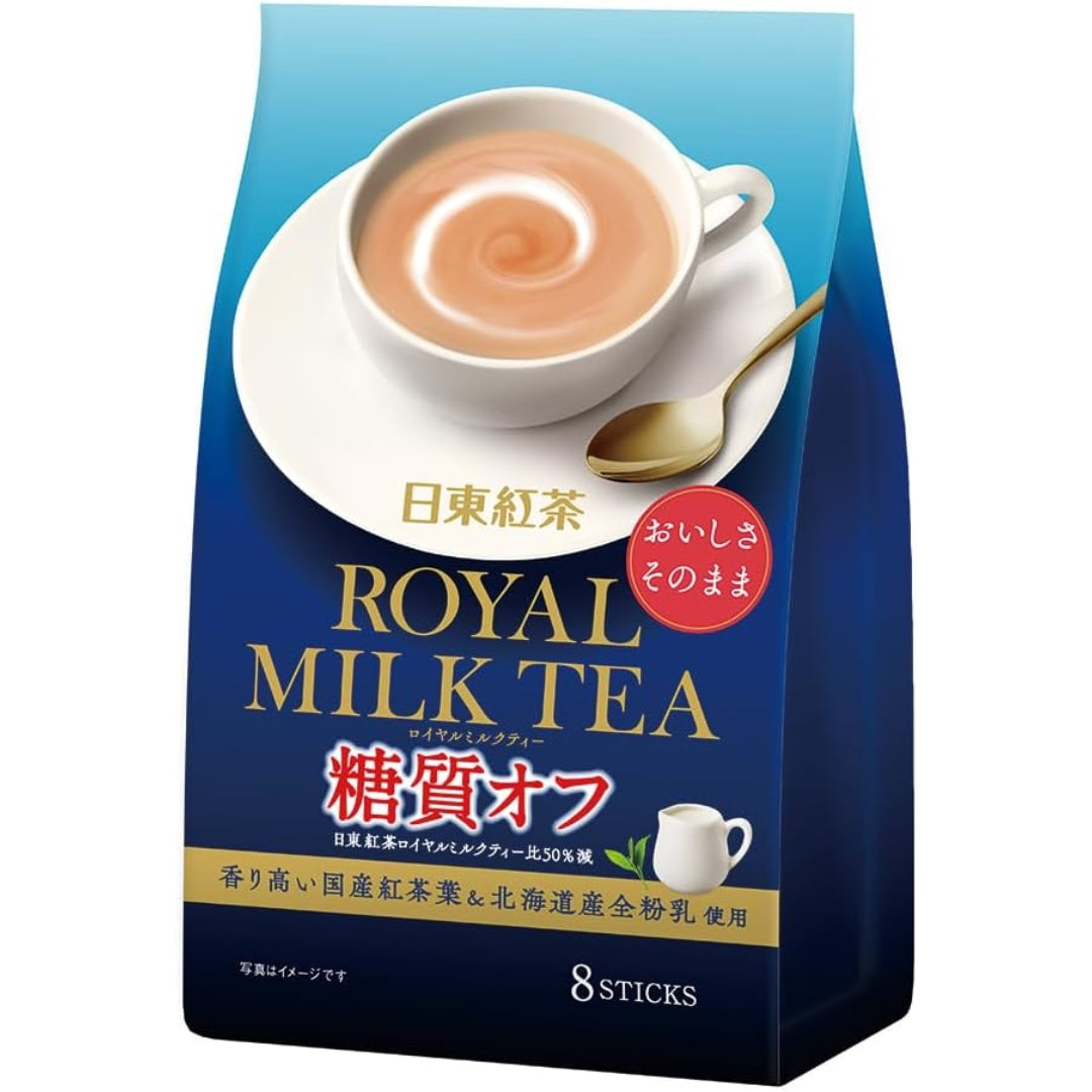 Nittoh Royal Milk Tea Low Sugar 8pcs