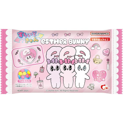 Heart Esther Bunny Slide Can Ramune Candy 6g