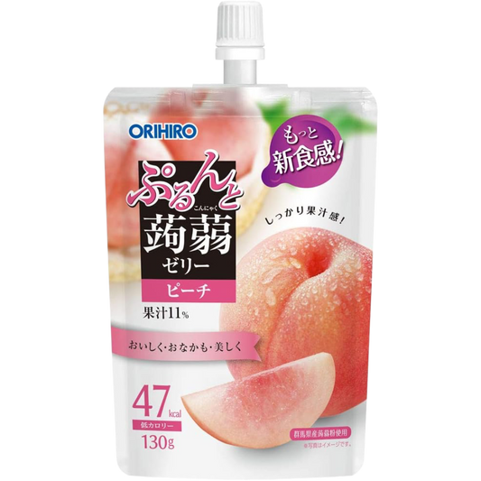 Orihiro Konjac Jelly White Peach 130g