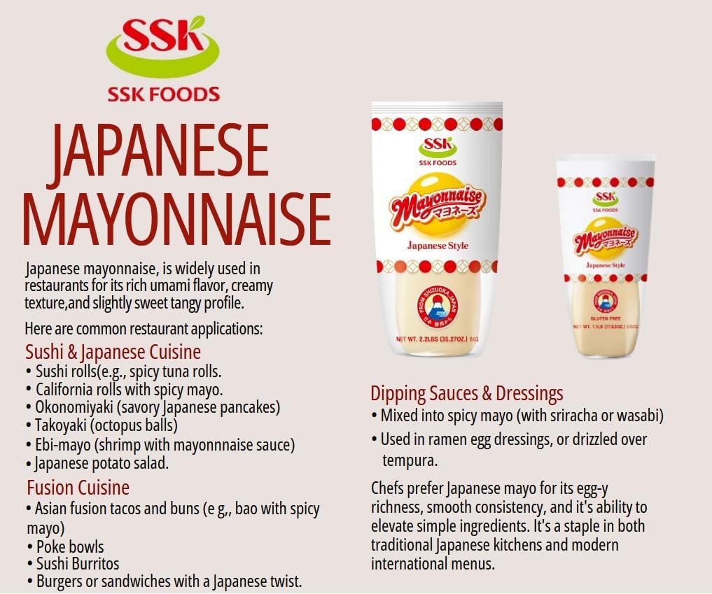 SSK Japanese Style Mayonnaise 500g