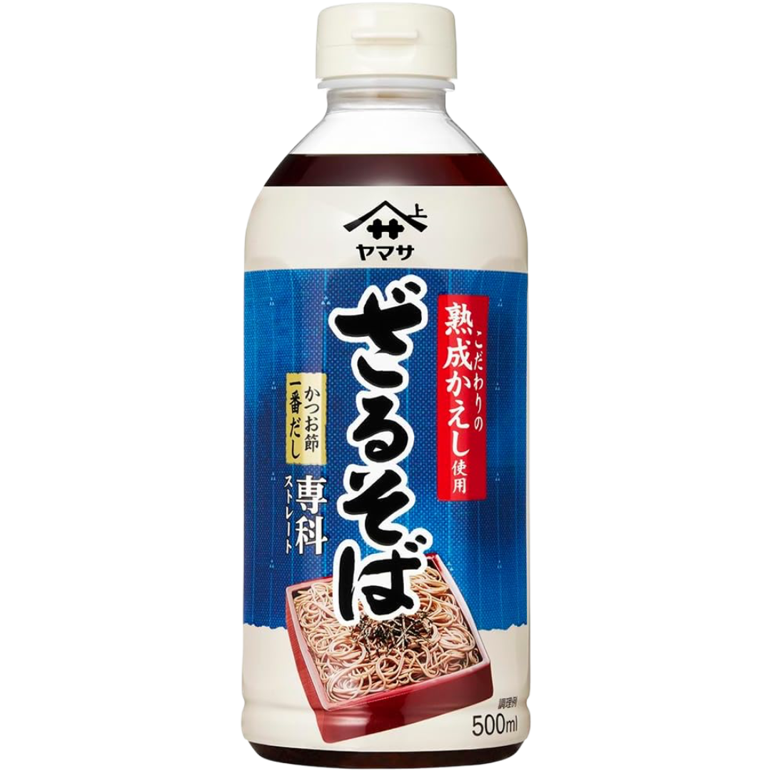 Yamasa Zaru Soba Senka Straight Japanese Noodle Soup Base 500ml