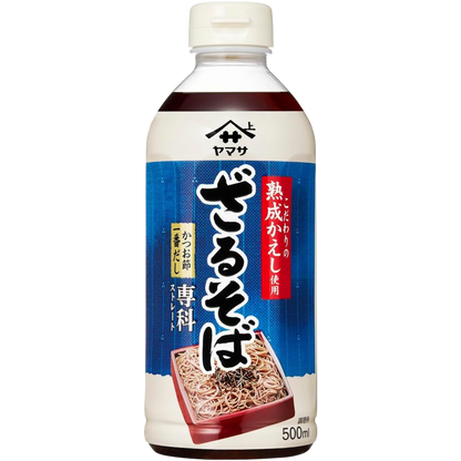 Yamasa Zaru Soba Senka Straight Japanese Noodle Soup Base 500ml