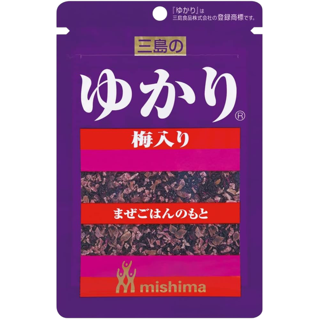 Mishima Yukari Red Shiso Rice Seasoning with Dried Plums 18g