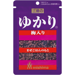 Mishima Yukari Red Shiso Rice Seasoning with Dried Plums 18g