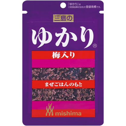Mishima Yukari Red Shiso Rice Seasoning with Dried Plums 18g