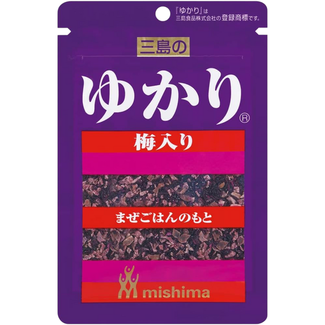 Mishima Yukari Red Shiso Rice Seasoning with Dried Plums 18g