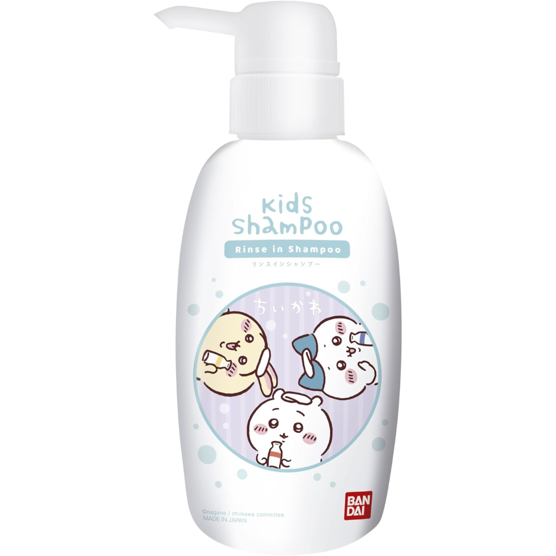 BANDAI Chiikawa Kids Rinse in Shampoo Sweet Soap Scent 300ml