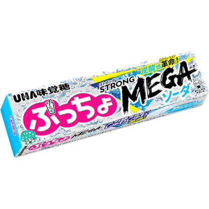 UHA Pucho Strong Mega Soda Soft Candy 50g