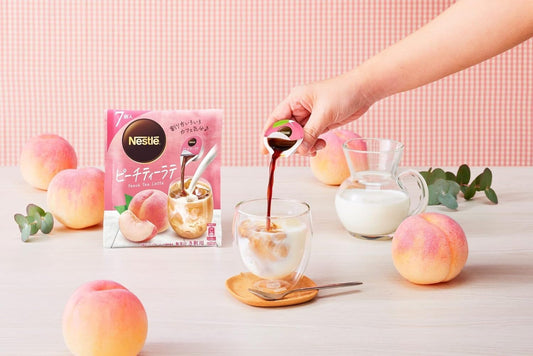 Nestle Portions Peach Tea Latte Concentrated Liquid Base 7pcs