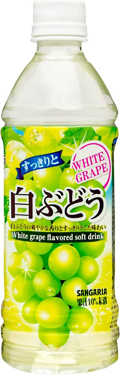 Sangaria White Grape Flavored Soft Drink 500ml