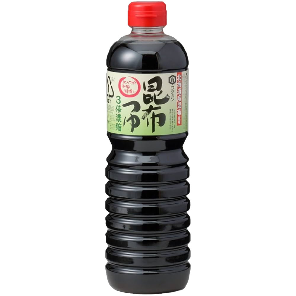 Wadakan Kombu Tsuyu Triple Concentrated Kelp Soup Base 1L