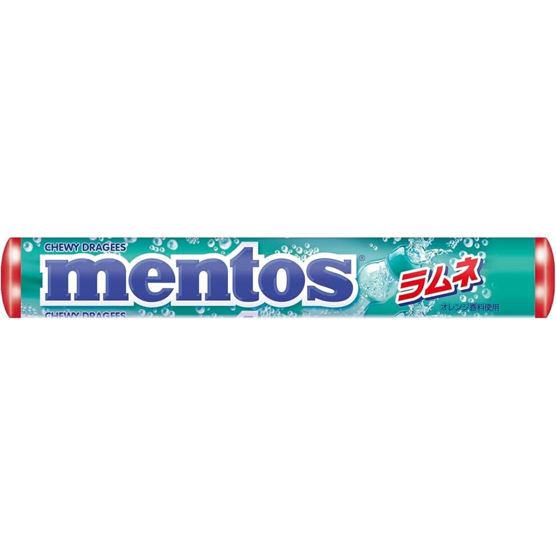 Mentos Chewy Dragees Ramune Flavour Candy 37.5g