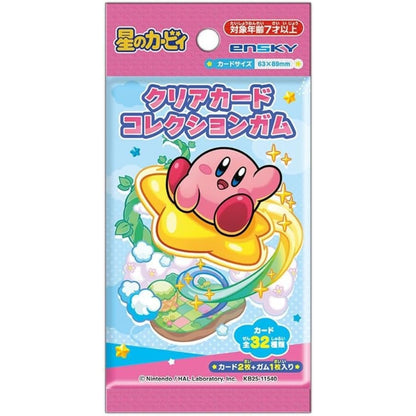 Ensky Kirby Of The Stars Clear Card Collection Gum 3.5g