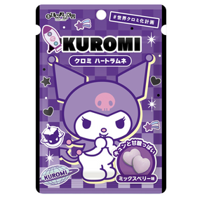 Senjaku Kuromi Heart Ramune Mixed Berry Flavor 32g