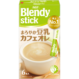 AGF Blendy Stick Mellow Soy Milk Cafe Au Lait 6pcs