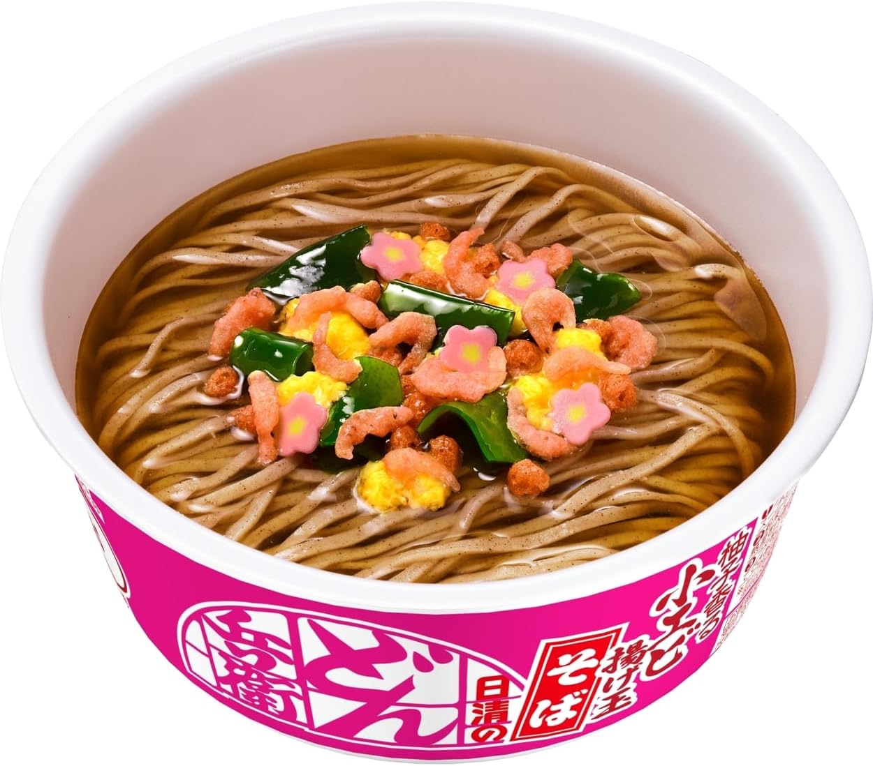 Nissin Donbei Yuzu Scented Small Shrimp Tempura Bits Soba 77g