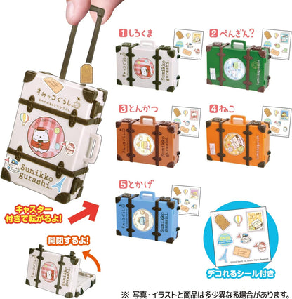 Takara Tomy Sumikkogurashi Tiny Suitcase Travel Edition Chewing Gum (Random) 1pc