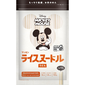 Kenmin Disney Mickey Mouse Rice Noodles Udon (Gluten Free) 150g