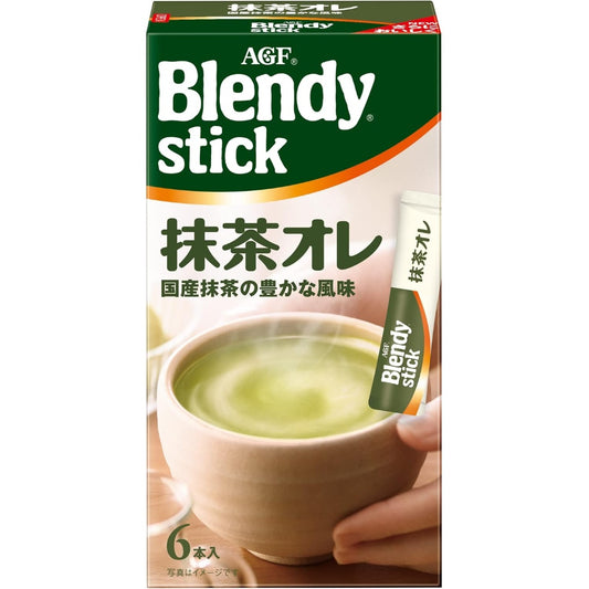 AGF Blendy Stick Matcha Au Lait 6pcs