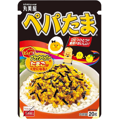 Marumiya Black Pepper & Egg Furikake Rice Seasoning 20g