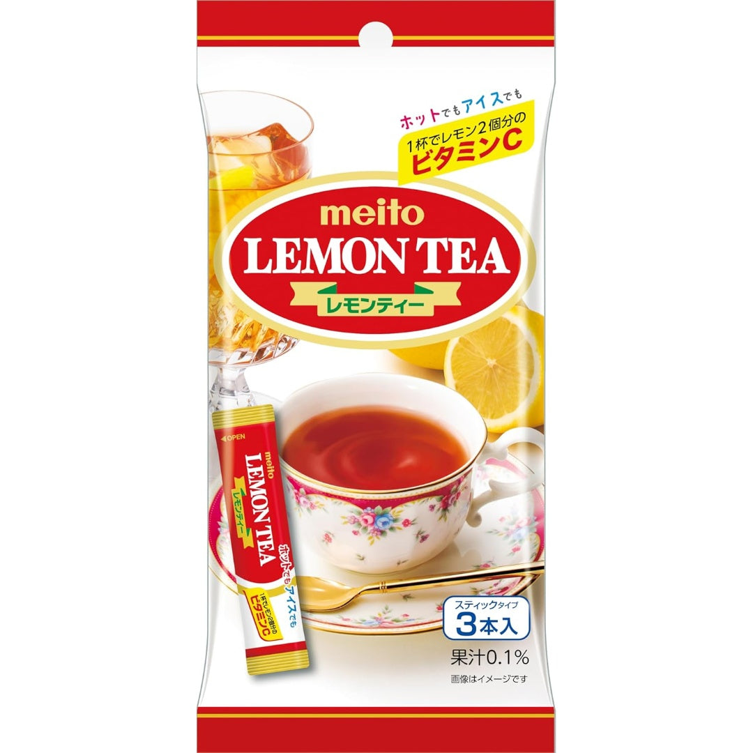 Meito Lemon Tea Instant Drink Mix 3 Sticks