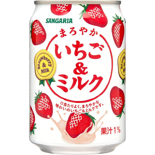 Sangaria Maroyaka Strawberry & Milk Beverage 275g