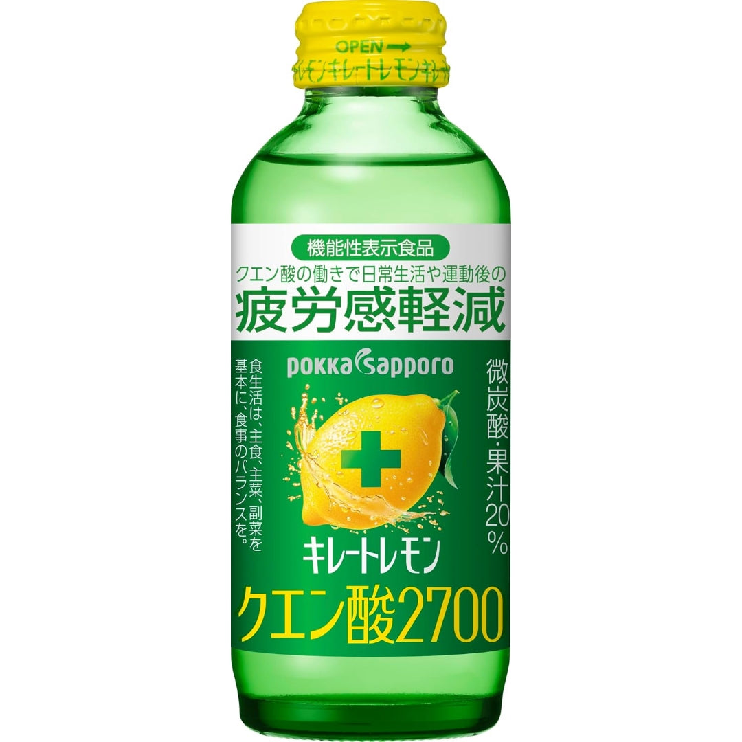 Pokka Sapporo Chelate Lemon Citric Acid 2700 155ml*6 - product image 2