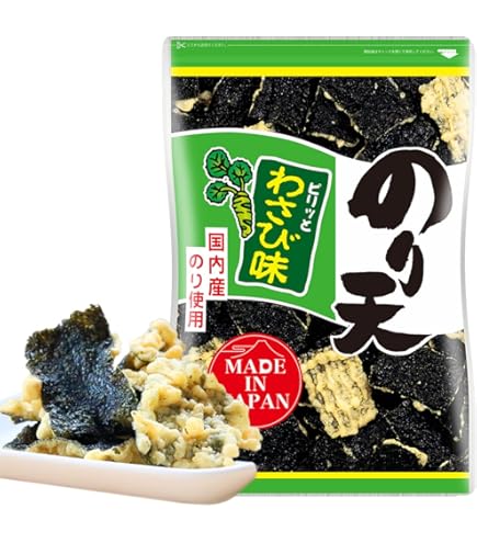 Daiko Japanese Seaweed Wasabi Tempura Seaweed Snacks 40g