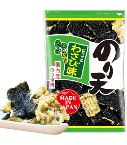 Daiko Japanese Seaweed Wasabi Tempura Seaweed Snacks 40g