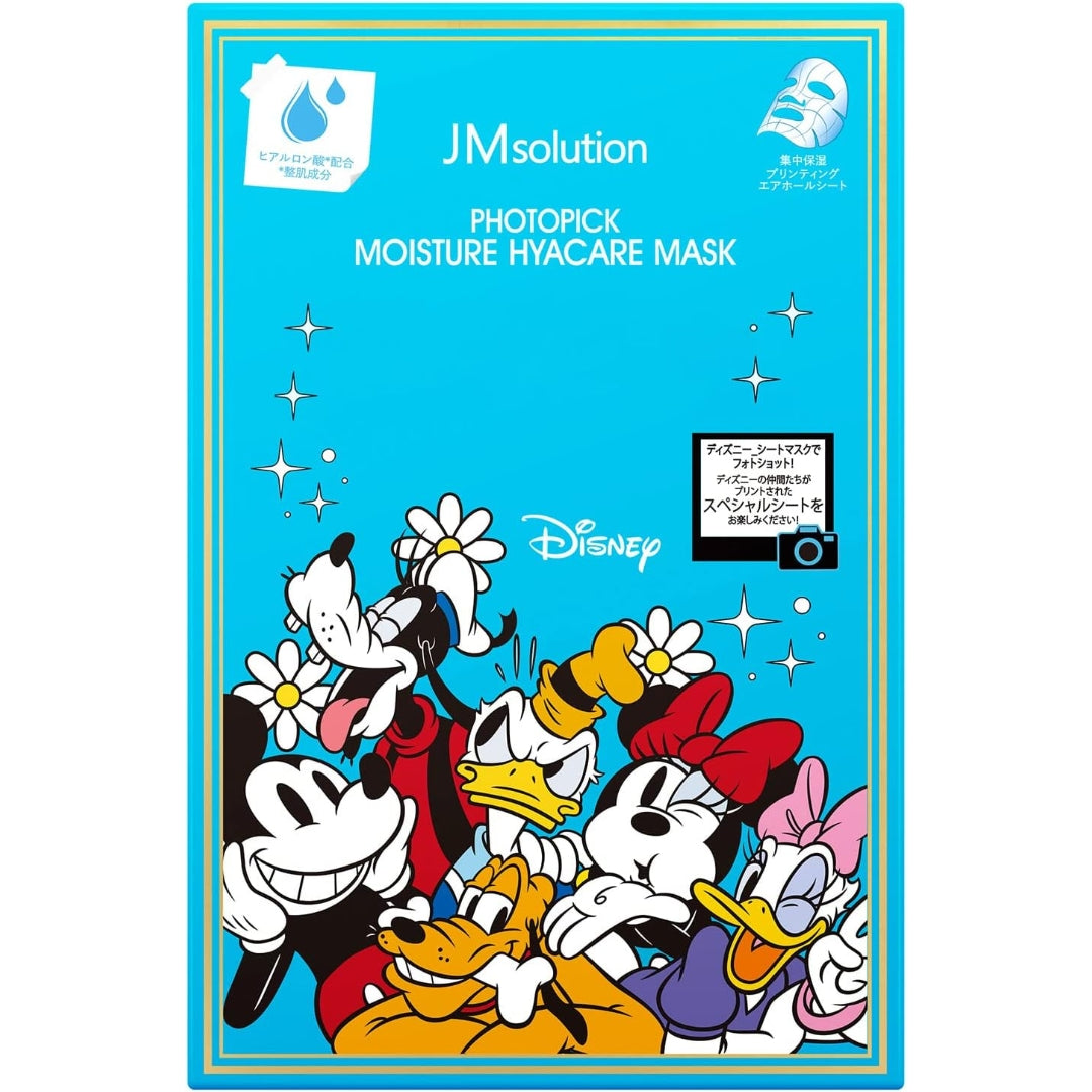 JMsolution Disney Photopick Moisture Hyacare Mask 5pcs
