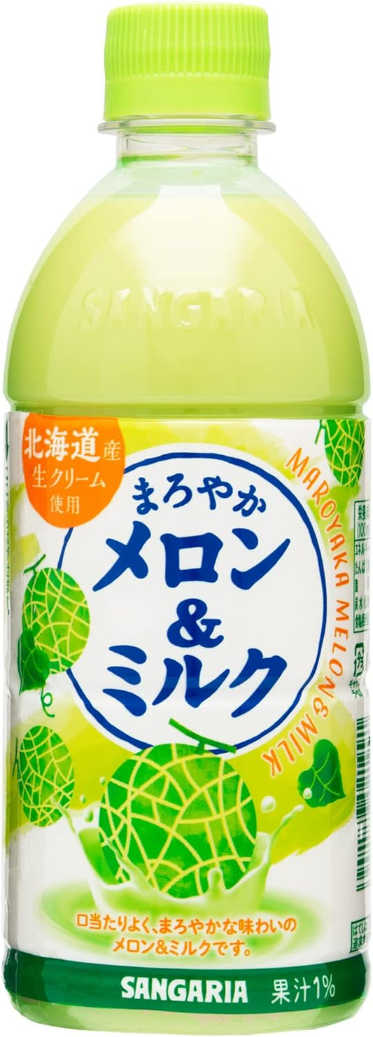 Sangaria Maroyaka Melon Milk Drink 500ml