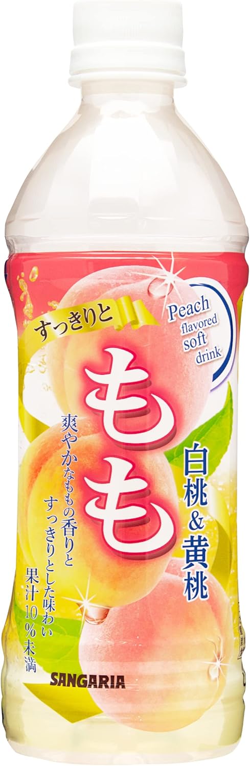 Sangaria Peach Flavored Soft Drink 500ml