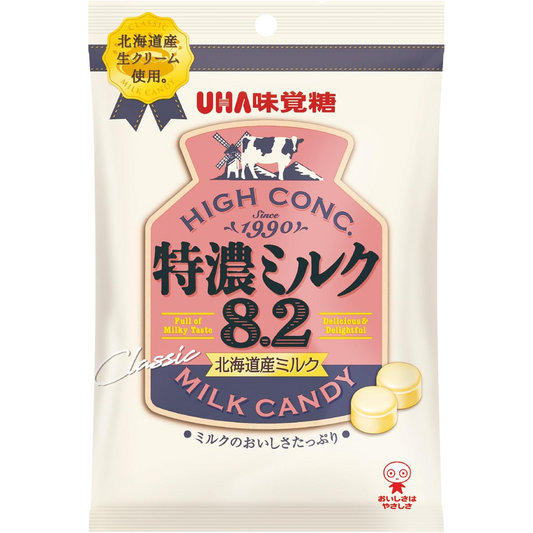 UHA Tokunou 8.2 Rich Milk Candy 88g
