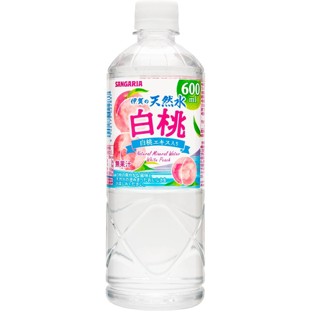 Sangaria Natural Mineral Water White Peach 600ml