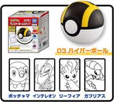 Takara Tomy Pokémon Monster Ball Stamp With Chewing Gum (Random) 1pc