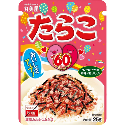 Marumiya Tarako Cod Roe Furikake Rice Seasoning 25g