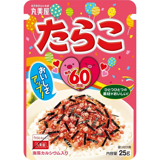 Marumiya Tarako Cod Roe Furikake Rice Seasoning 25g
