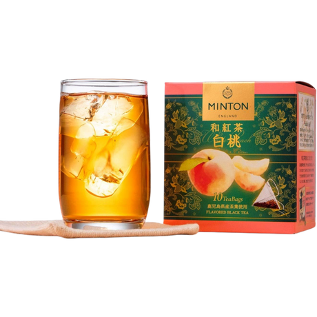 Minton White Peach Black Tea Bags 10P - pack view 2