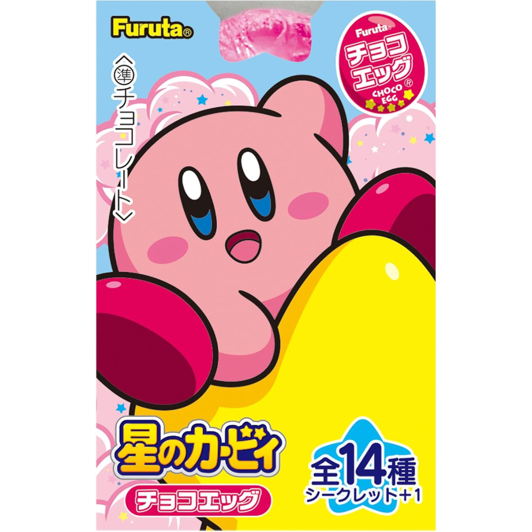 Furuta Choco Egg Kirby Series Milk And White Chocolate 20g