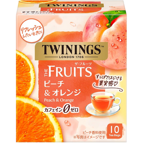 Twinings Fruits Tea Peach & Orange 10P