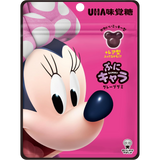 Uha Puni Kyara Disney Mickey Mouse Shaped Grape Gummy Candy 40g